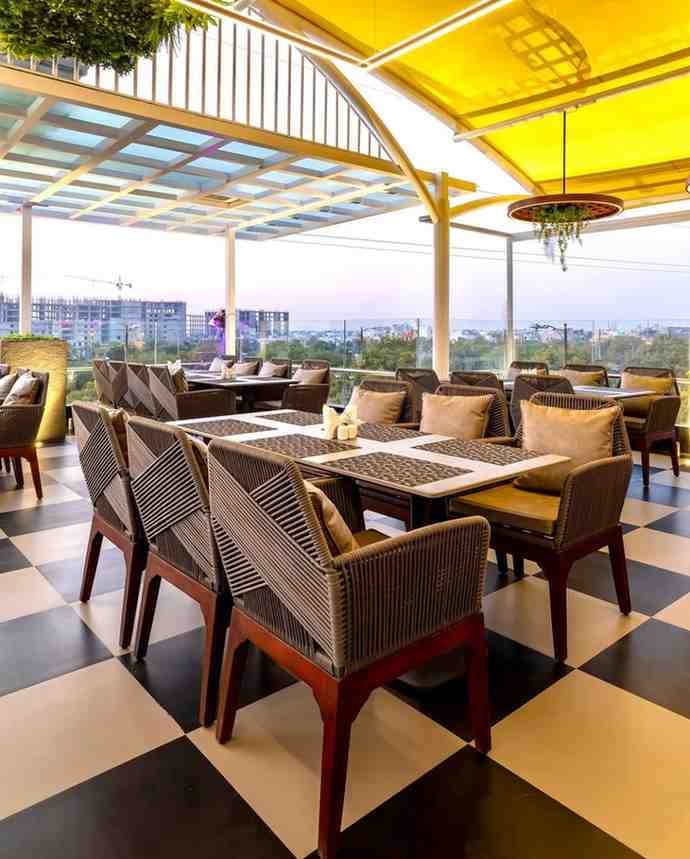 Project Charcoal Rooftop Restaurant - Cozy Date Spot in Indore