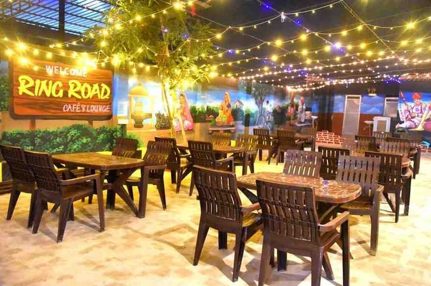 Ring Road Cafe & Lounge - A bohemian cafe with a large terrace in Varanasi.