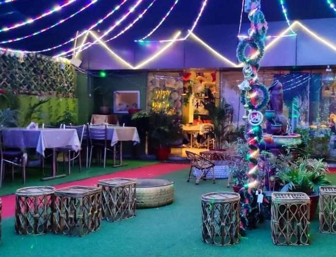 The Terrace - Cozy rooftop with soft lighting and city views perfect for date nights.