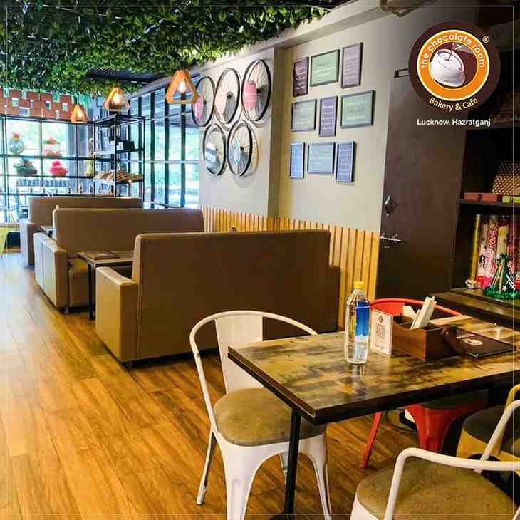 The Chocolate Room - Cozy chocolate-themed cafe perfect for dessert-loving couples in Hazratganj, Lucknow.