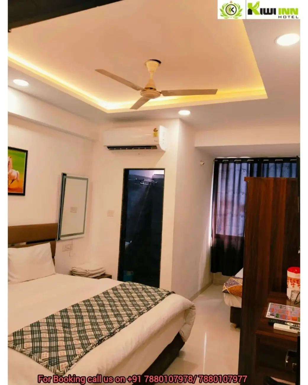 Kiwi Inn Hotel Indore - A well-maintained Bhawarkua hotel providing private stays for couples.