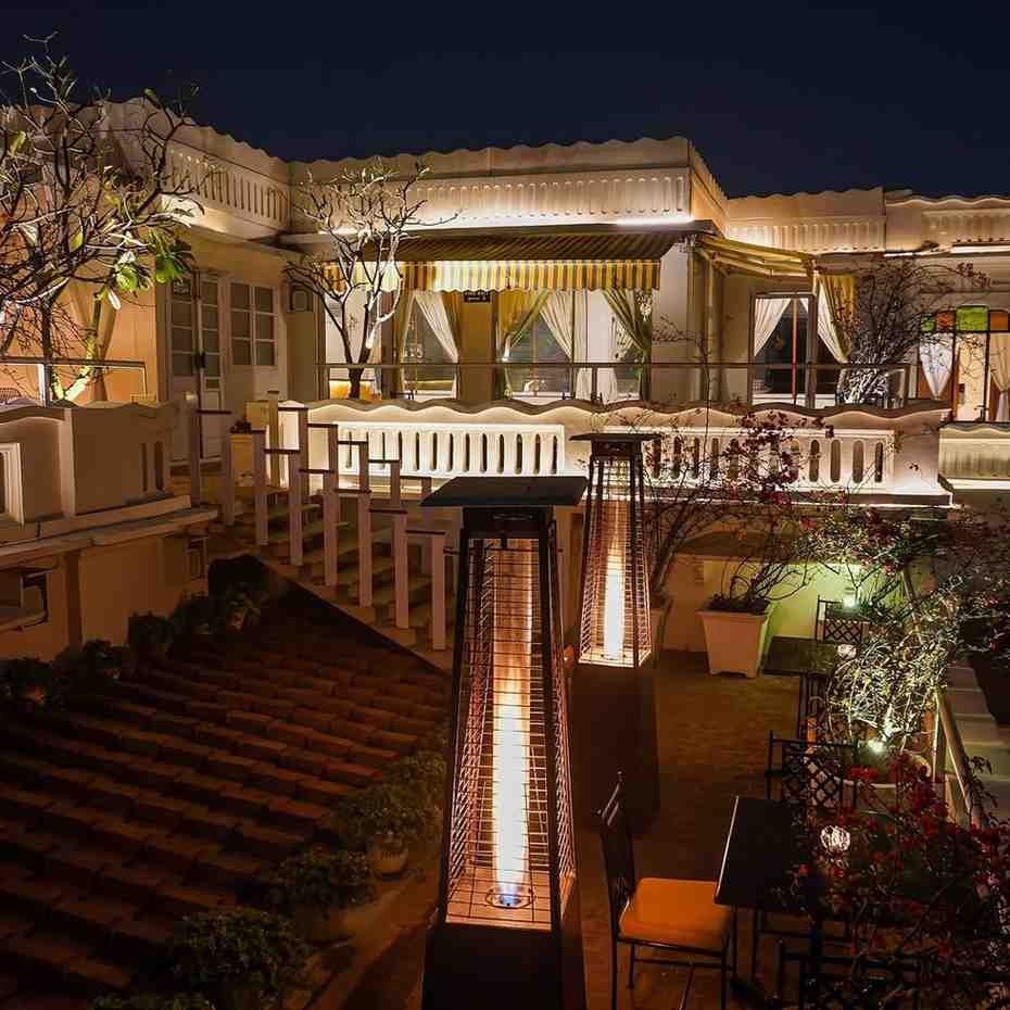 Saraca Lucknow - Elegant art deco hotel with serene courtyards perfect for romantic couple celebrations.