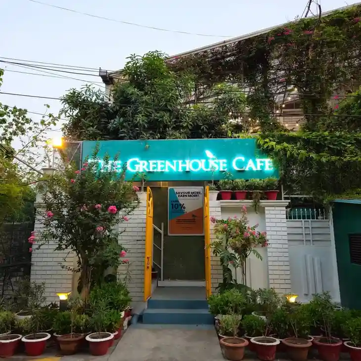The Greenhouse Cafe - Peaceful green escape with 1500+ plants perfect for nature-loving couples.