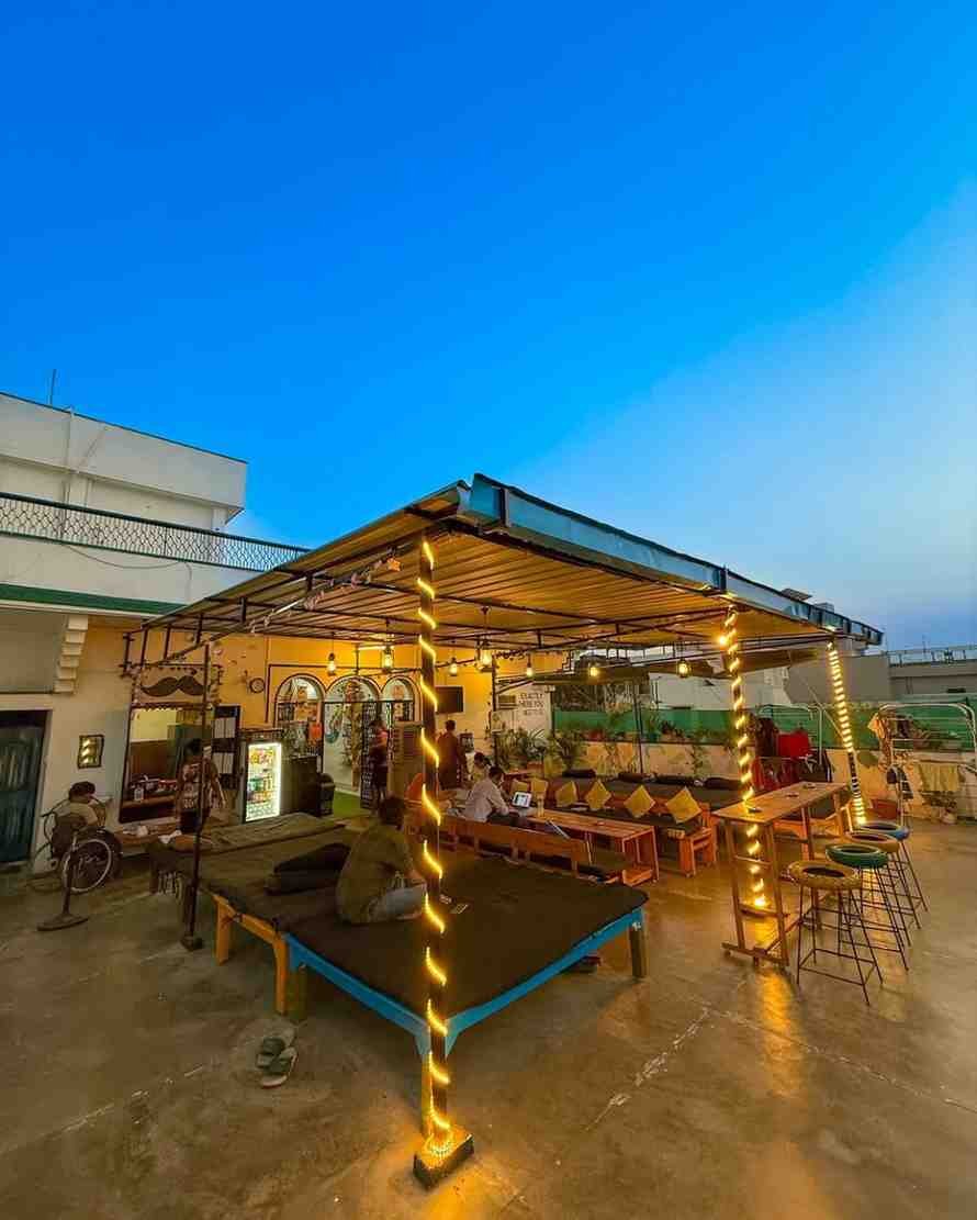 Moustache Hostel Varanasi - A vibrant and social spot near Assi Ghat with private rooms.