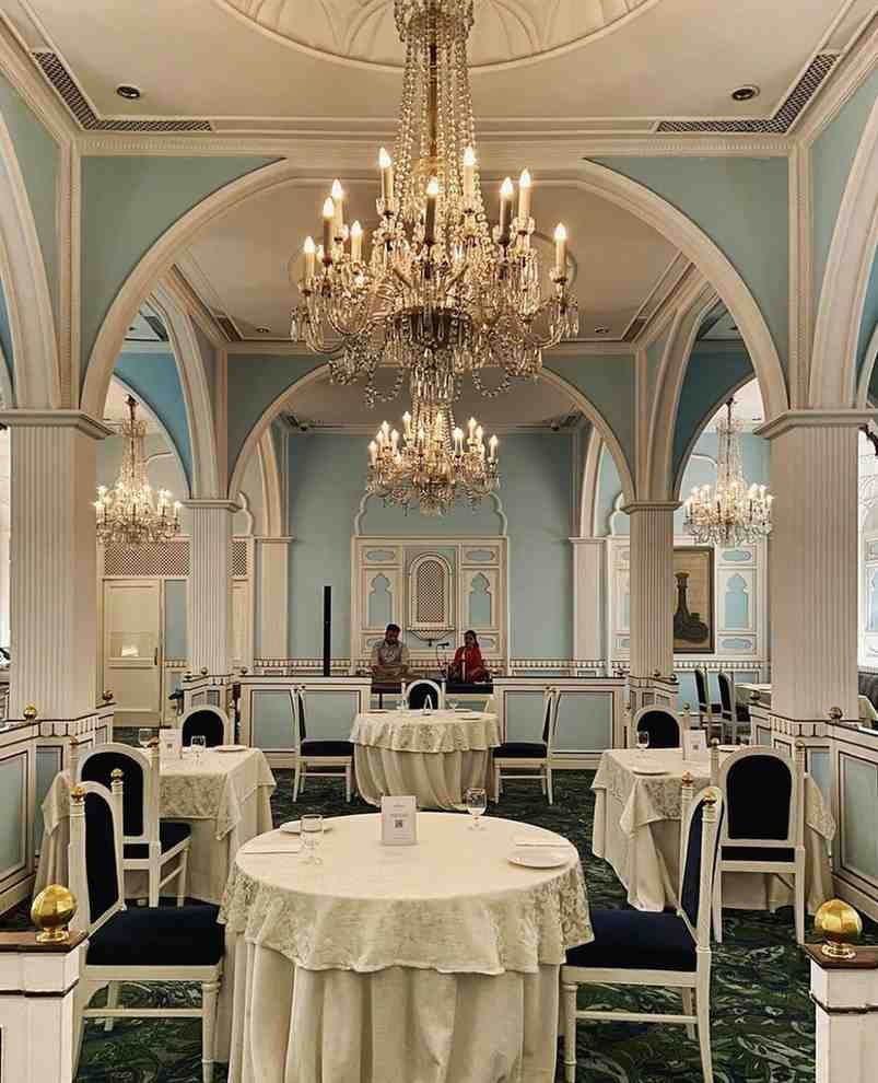 Oudhyana - Pool-facing fine dining at Taj Mahal for couples in Gomti Nagar, Lucknow.