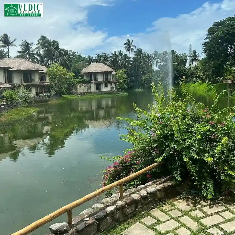 Vedic Village Spa Resort - Serene detox getaway with private villas near Kolkata.