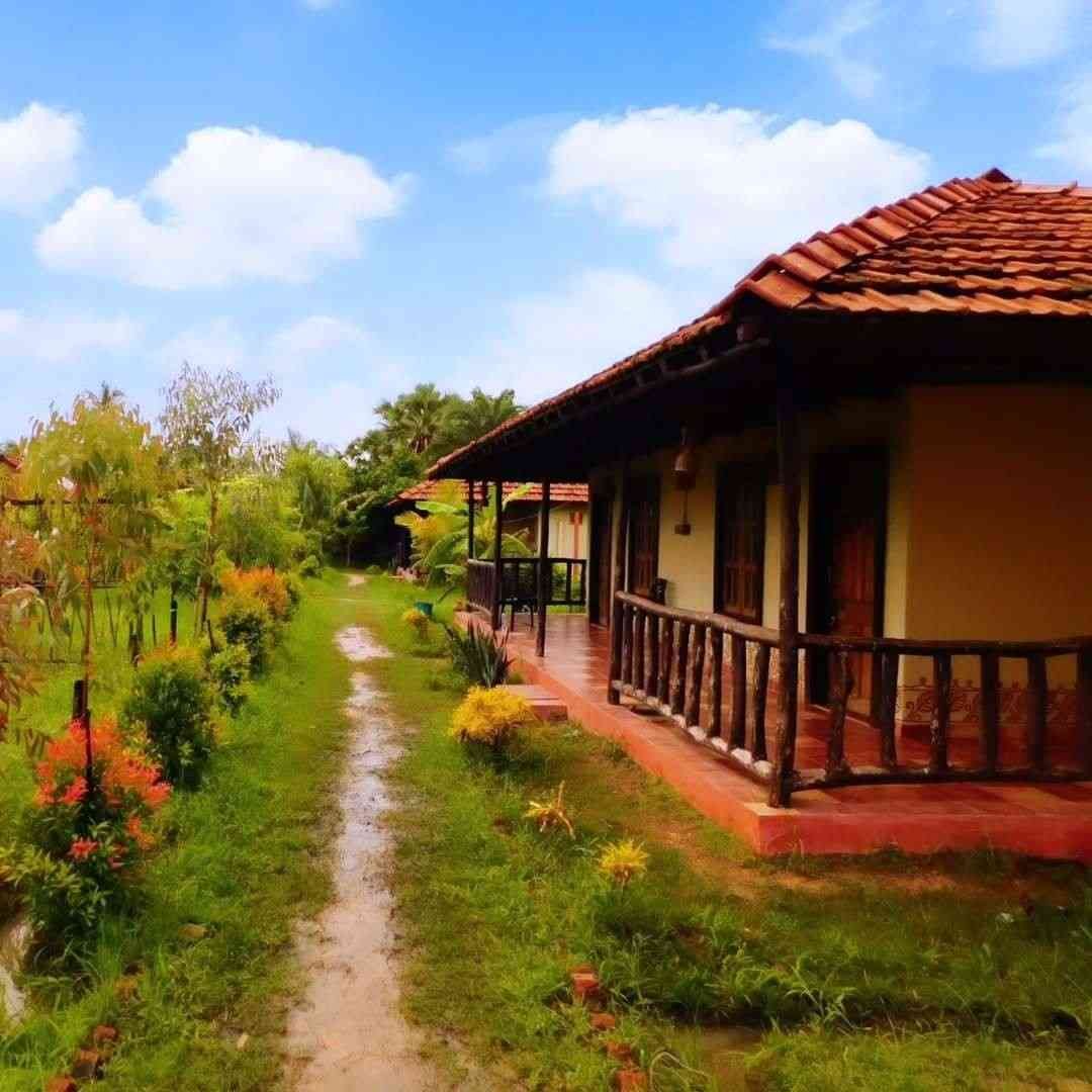 Gram Bangla Retreat - Rural resort with organic farms and cozy village vibe.