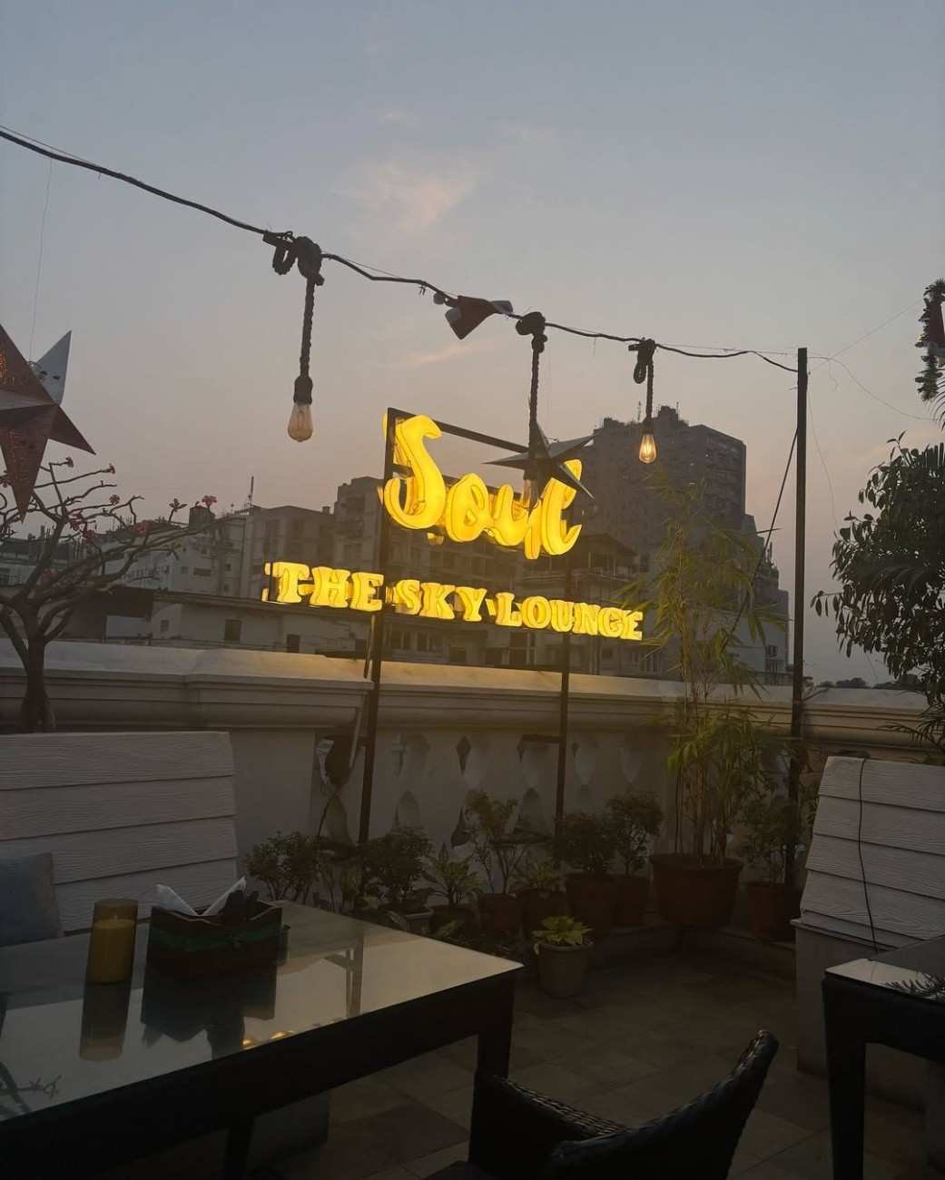 Soul - The Sky Lounge - A vibrant lounge with great views and music in Park Street area, Kolkata.