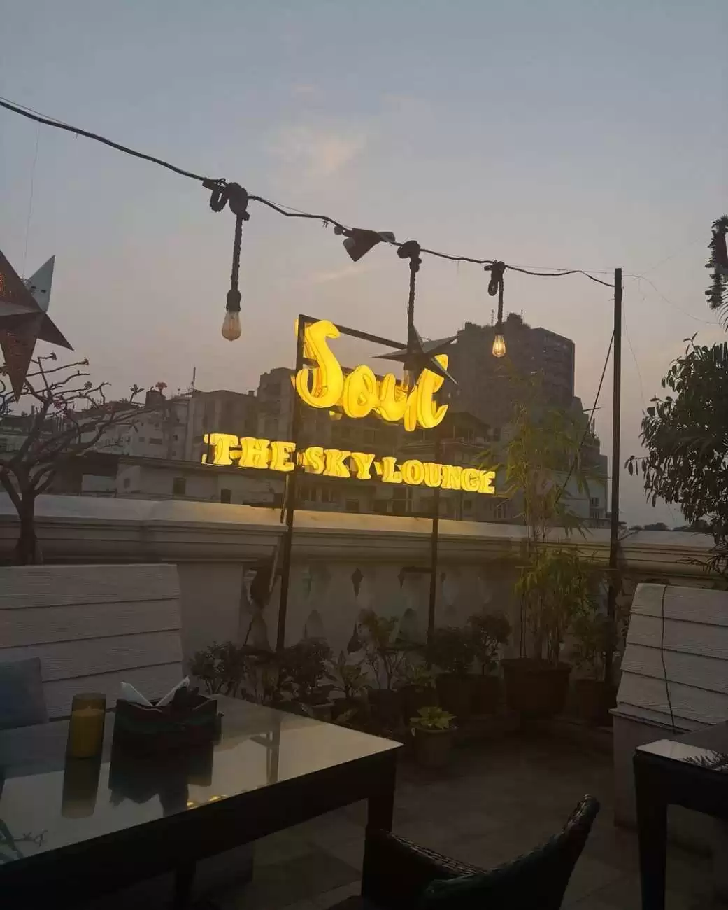 Soul - The Sky Lounge - A vibrant lounge with great views and music in Park Street area, Kolkata.