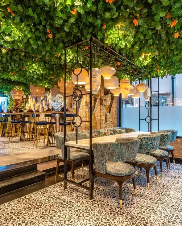 Babylon Lounge Kolkata - Instagram-worthy Babylon era themed cafe with hanging garden and amazing birthday arrangements.