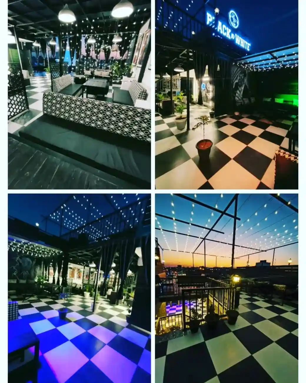 Black n White Cafe & Lounge - Relaxed cafe with diverse menu and comfortable seating perfect for couples in Bhopal.