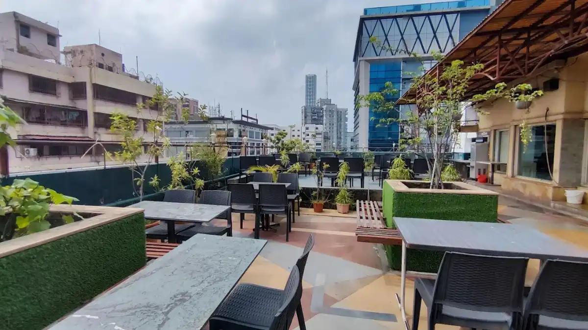 Rooftop View Restaurant - A peaceful pure-veg rooftop spot in Bhowanipore, Kolkata.