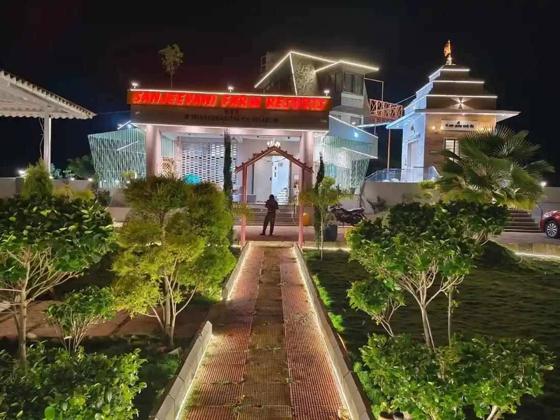 Sanjeevani Farm Resorts - Beautiful peaceful resort with nature-filled surroundings perfect for couples in Bhopal.