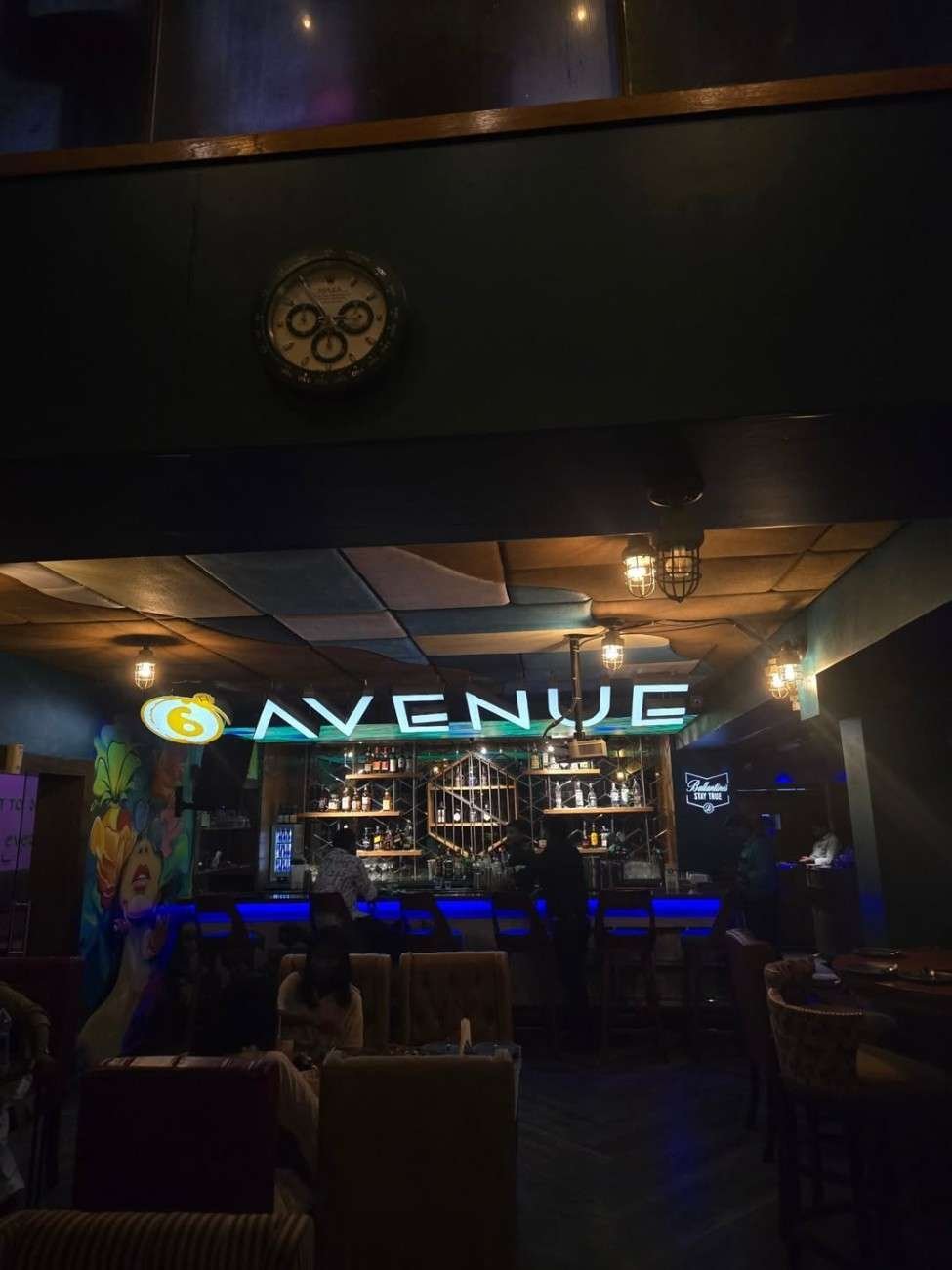6th Avenue Resto Bar - Quiet and relaxed place with great food.