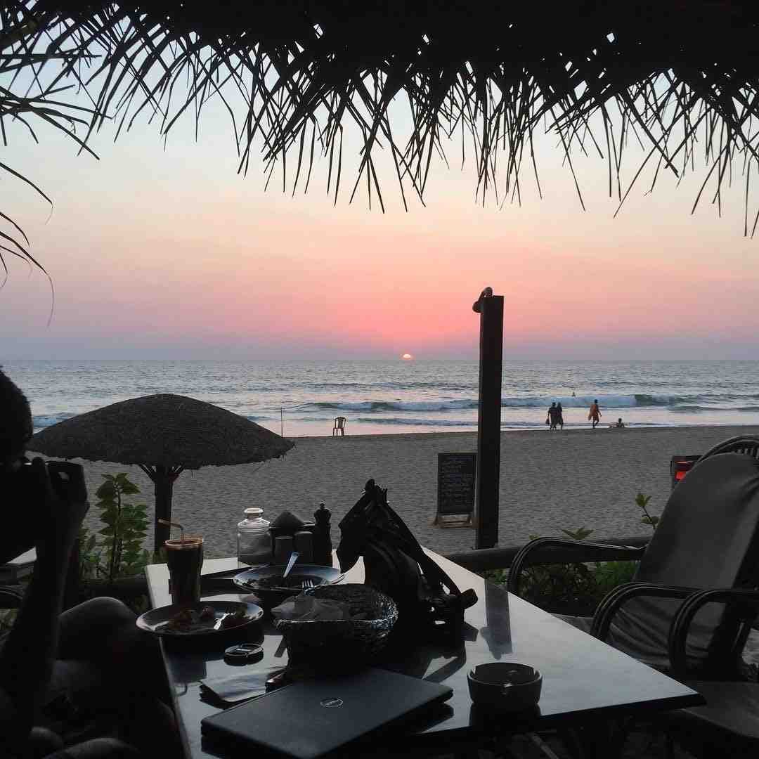 Agonda Beach - A calm, clean beach that is a nesting ground for sea turtles.