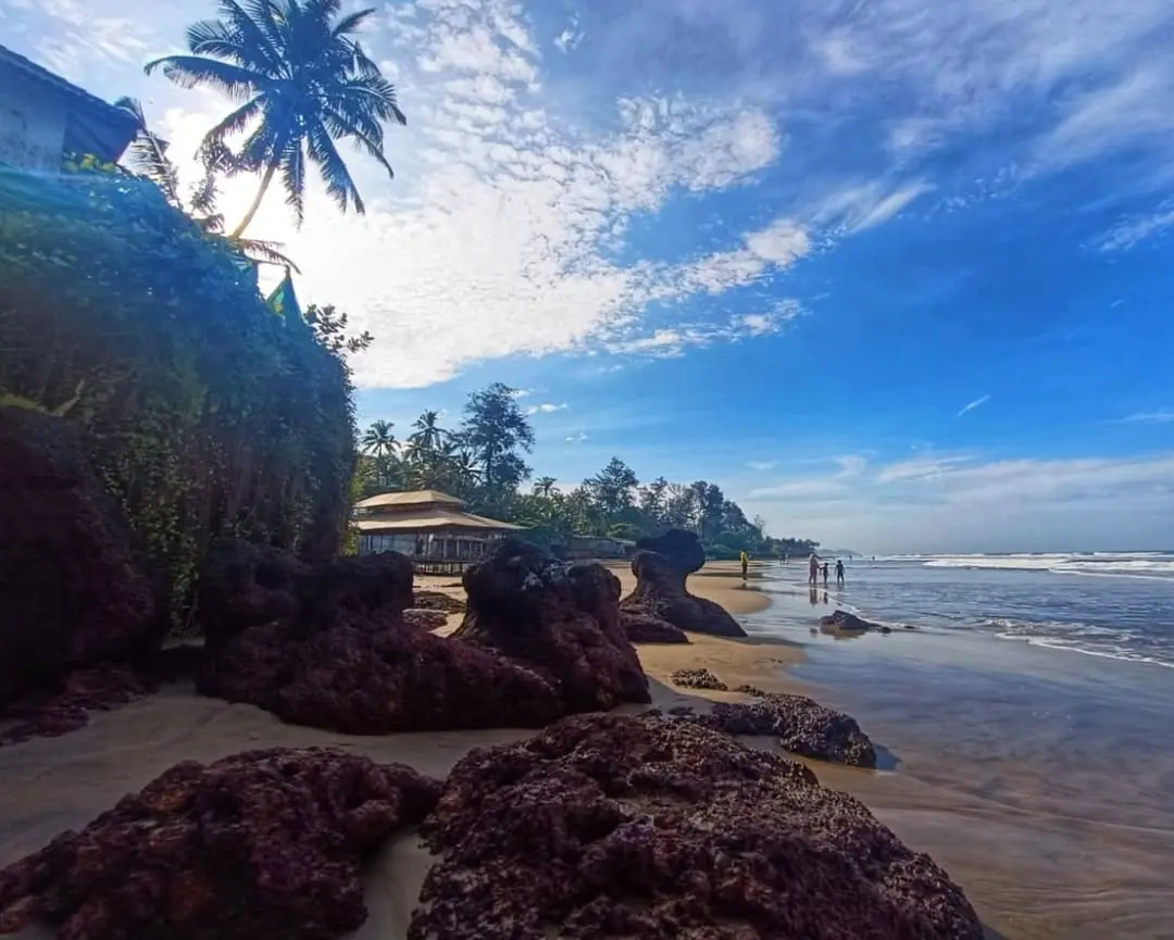 Ashvem Beach - A tranquil, clean beach in North Goa, away from the crowds.