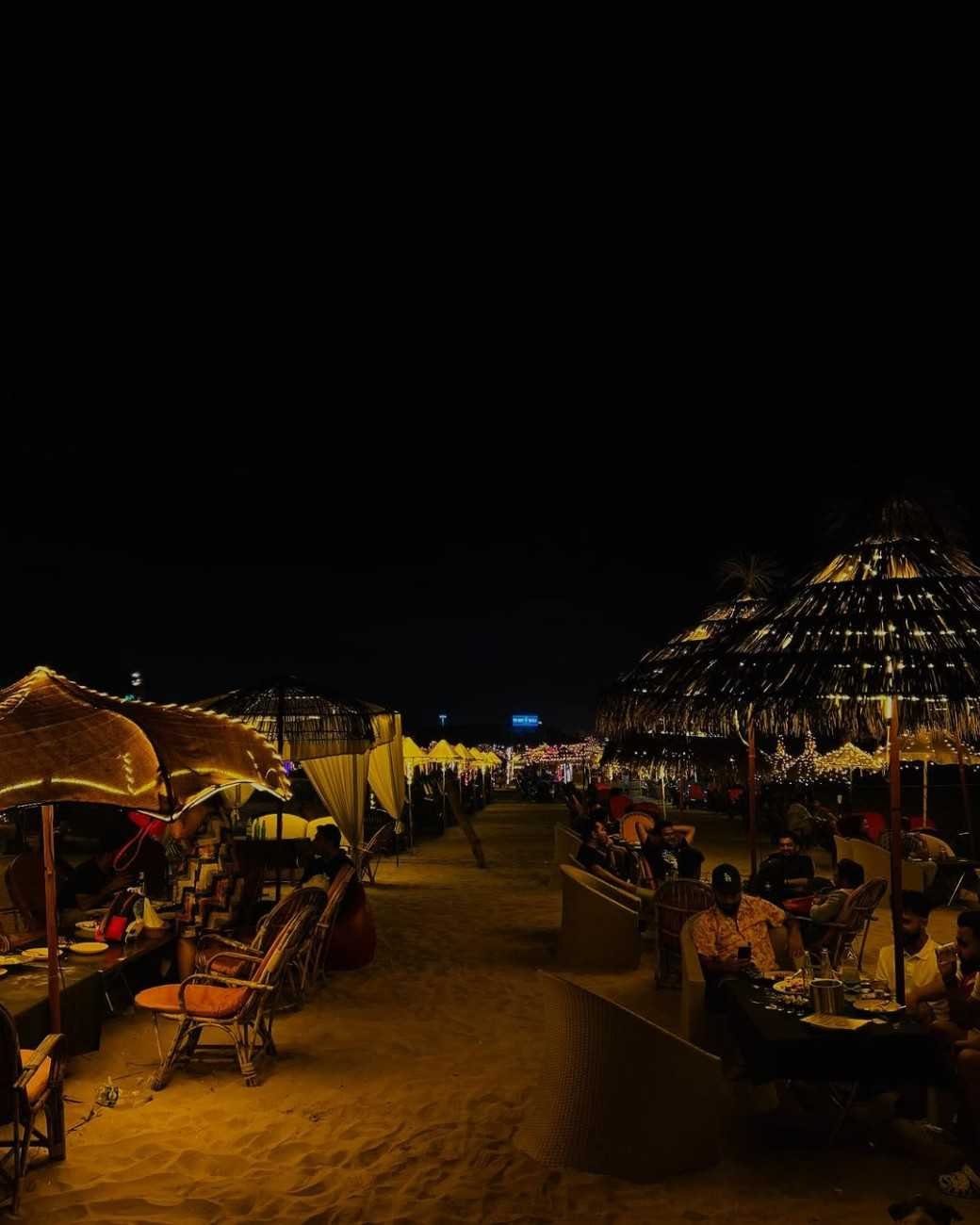 Baga Beach - The vibrant party hub of North Goa with lively nightlife.