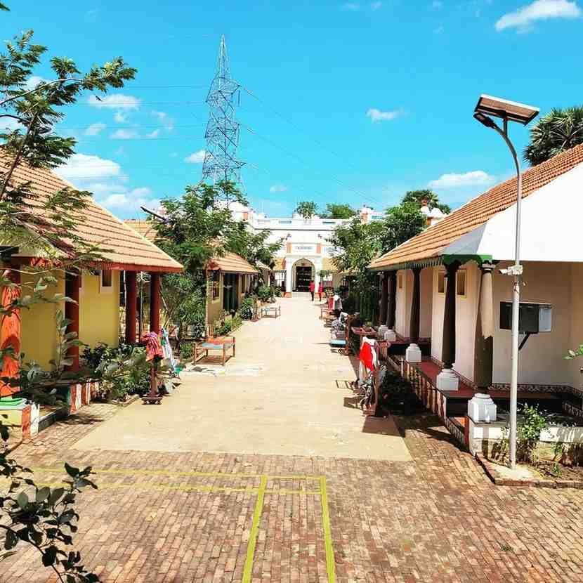 Marutham Village Resort - Unique resort with a farm setting and traditional design.