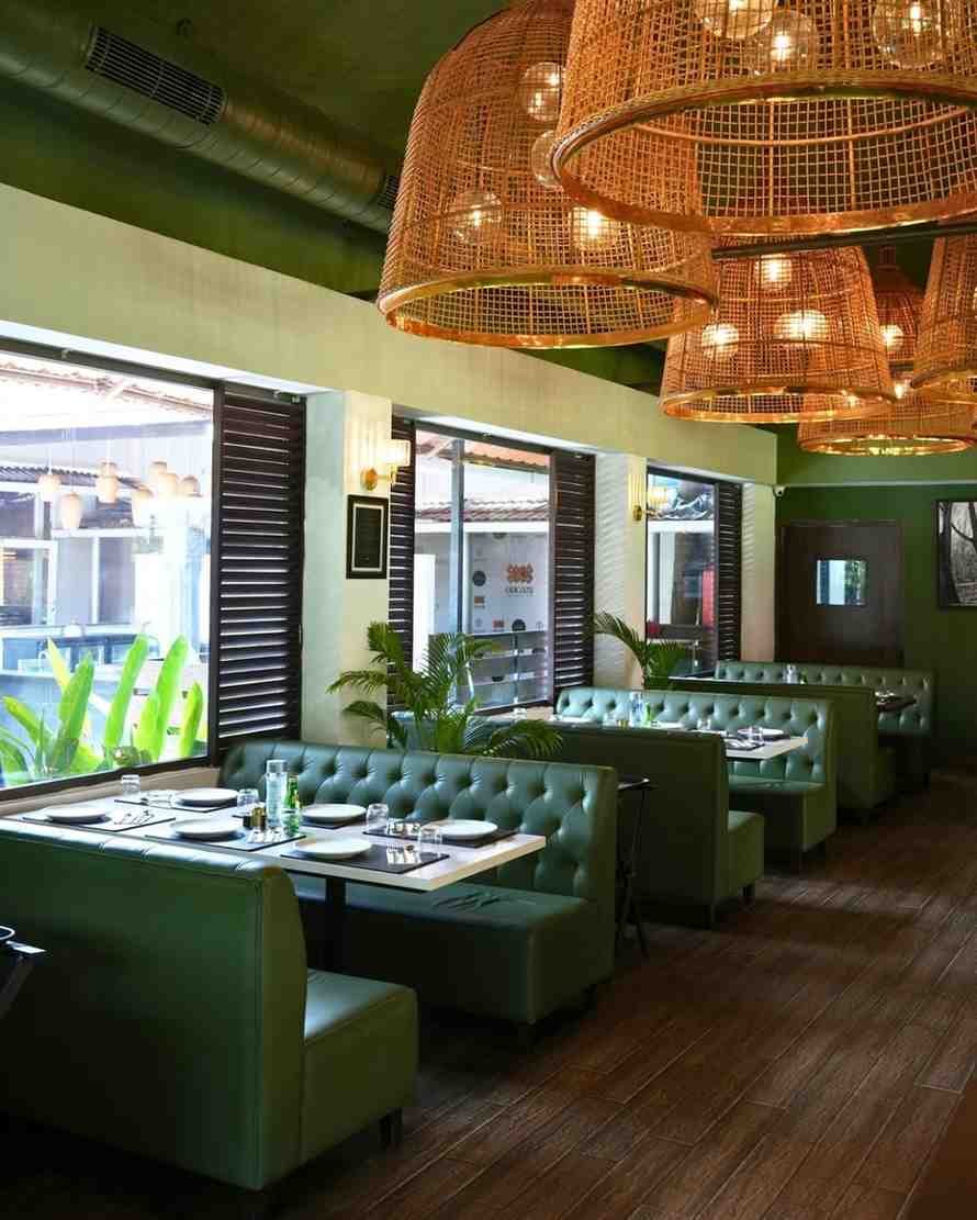 Bayroot - A fine dining restaurant with a tranquil, green setting.