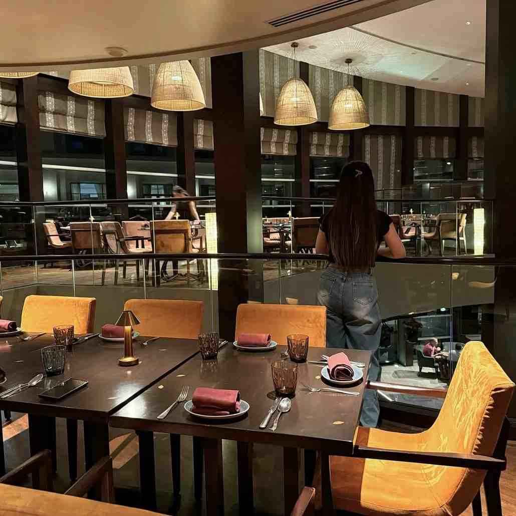 The Flying Elephant - A multi-level restaurant with a vibrant atmosphere.