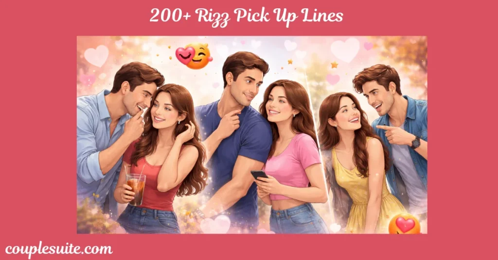 200+ Rizz Pick Up Lines That Help You Start Conversations