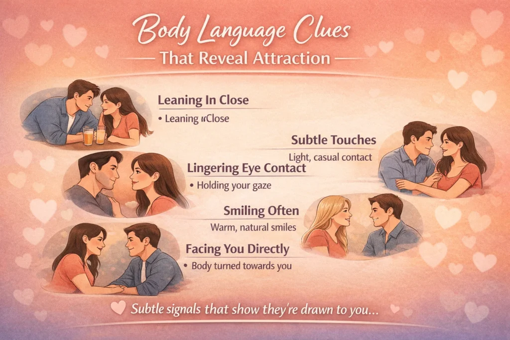 Body Language Clues That Reveal Attraction