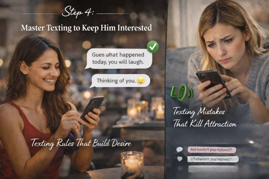 Master Texting to Keep Him Interested