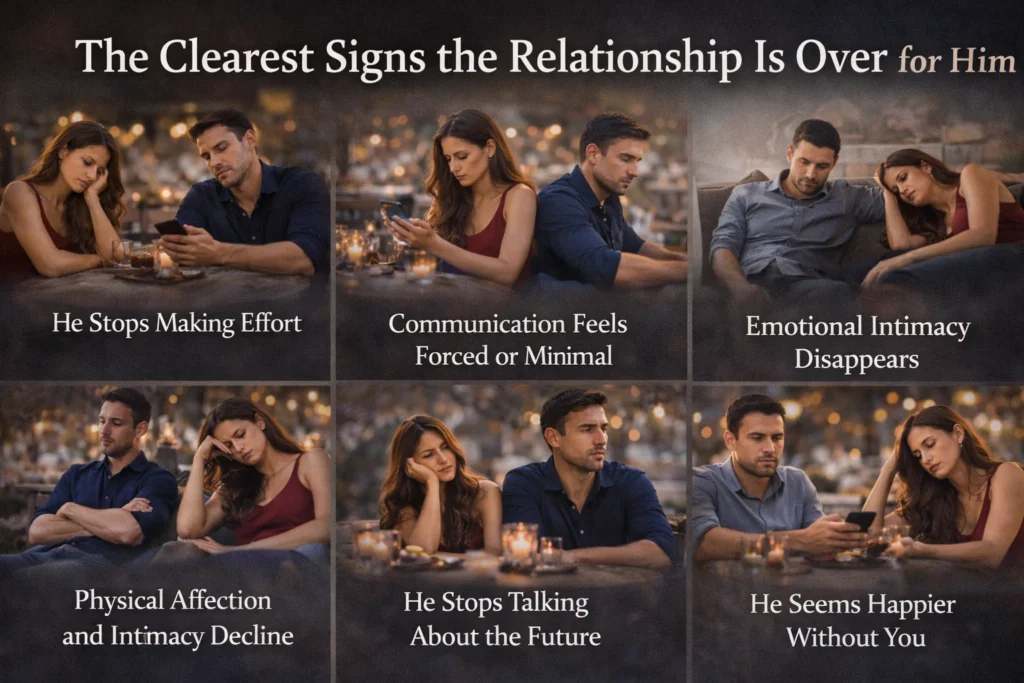The Clearest Signs the Relationship Is Over for Him