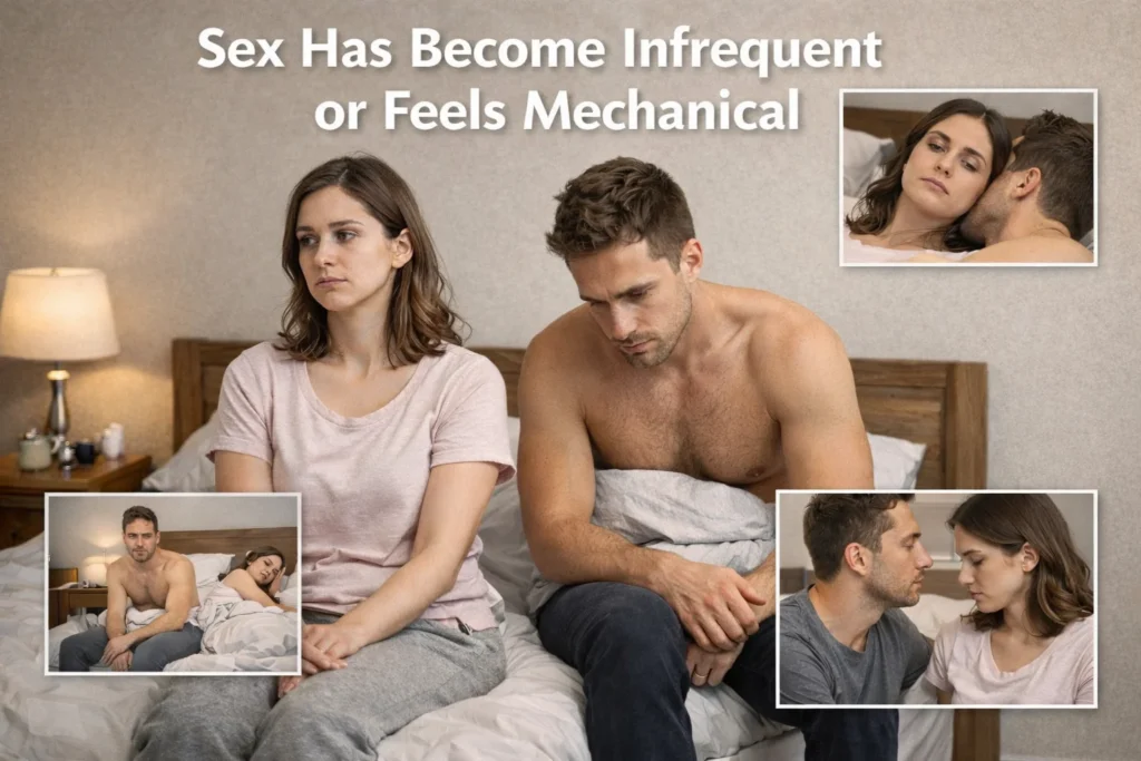  Sex Has Become Infrequent or Feels Mechanical