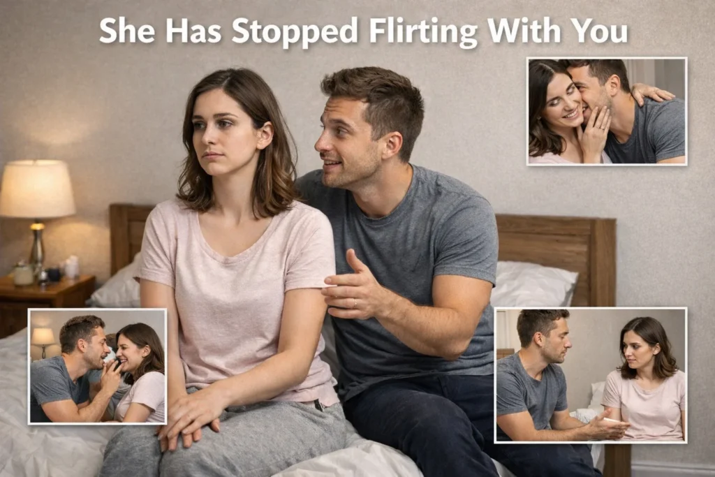 She Has Stopped Flirting With You