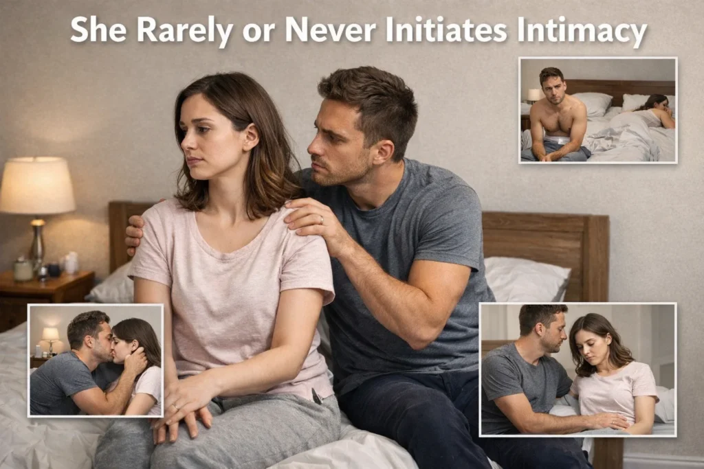 She Rarely or Never Initiates Intimacy