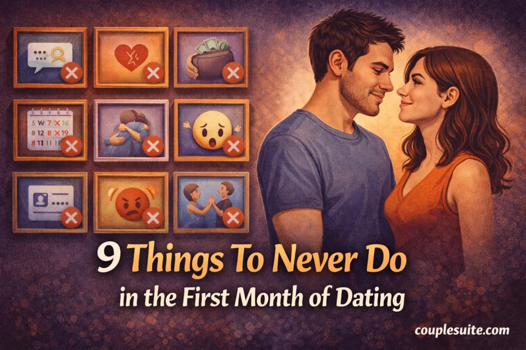 9 Things To Never Do in the First Month of Dating
