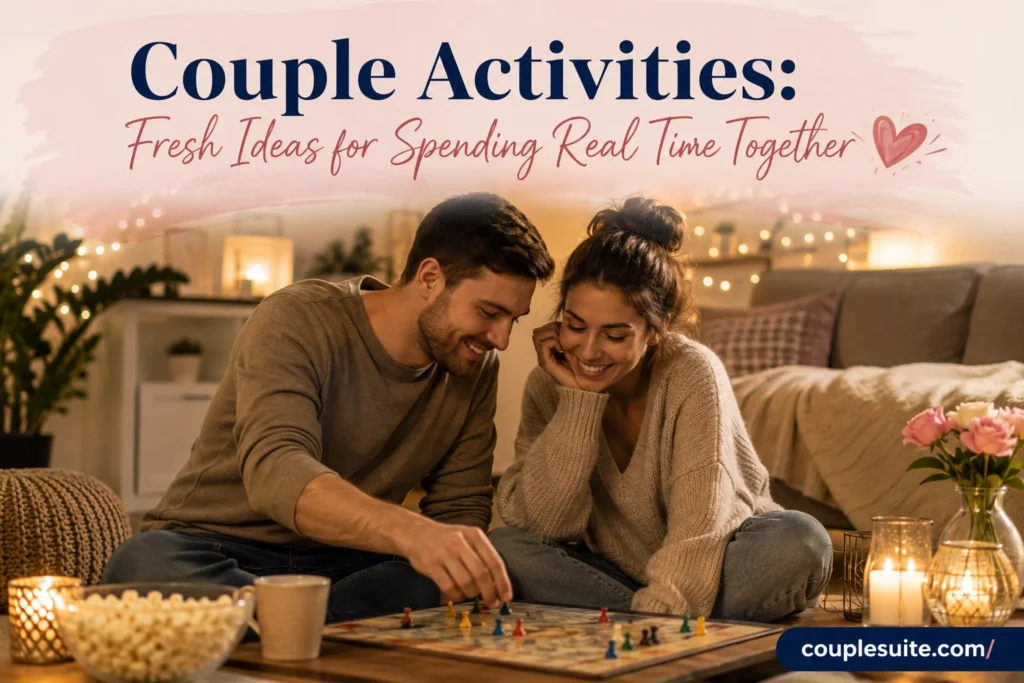 Couple Activities Fresh Ideas for Spending Real Time Together