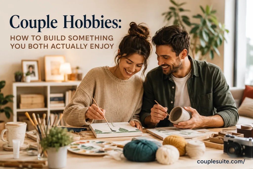 Couple Hobbies: How to Build Something You Both Actually Enjoy